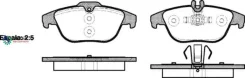 ������� ��������� �������� ������ MB W204/S204 1.8-3.5 Remsa 130500 130500 ����