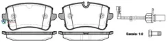 ������� ��������� AUDI A6/A7/A8 09- ����. Remsa 134310 134310 ����