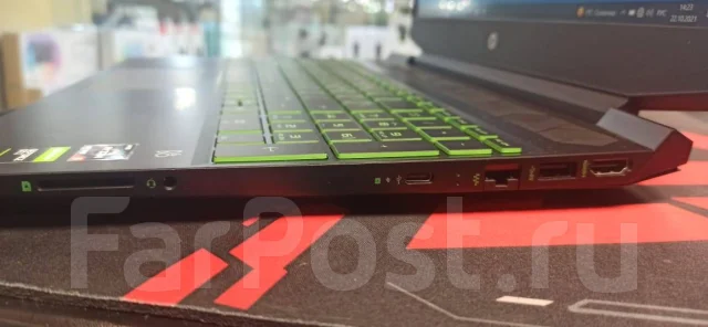 HP Pavilion Gaming. 15.6", 3����, ��� 8 ��, ���� 476���, WiFi: 1, Bluetooth: 1 ����