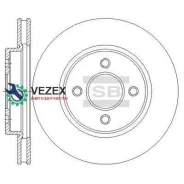 ���� ��������� LADA/Nissan/Renault Largus/Vesta/NOTE/Megane II 06- ������. ����. Sangsin Brake SD4253 SD4253 ����