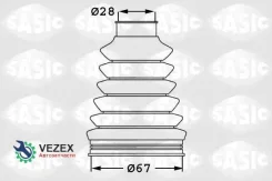 ������� ����� AUDI A3/Skoda Octavia/VW Caddy/G5/Passat/Touran 1.43.2 03 ����. Sasic 1906023 1906023 ����