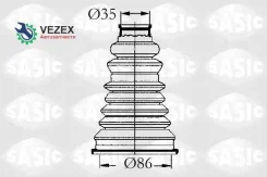 ������� ����� Renault Logan/Sandero/Kangoo/Megane/SC�ENIC 1.0-1.9D 84- ���. Sasic 4003432 4003432 ����