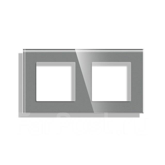 Стеклянная рамка для сенсорного выключателя розетки TV разъема LAN ...