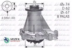 ������� ����� (�����) MB Sprinter 2-t/4-t 2.3/2.9 D 1995 - 2006 DOLZ M376 M376 ����