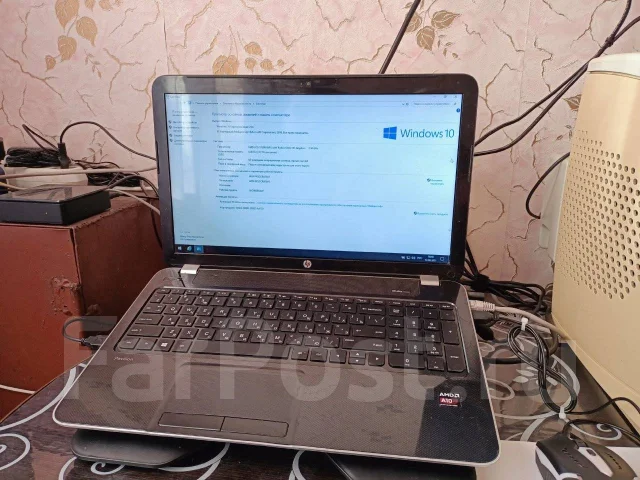 HP Pavilion. 15.4", ��� 8 ��, ���� 500���, WiFi: 1, Bluetooth: 1, ����������� �� 1��. ����