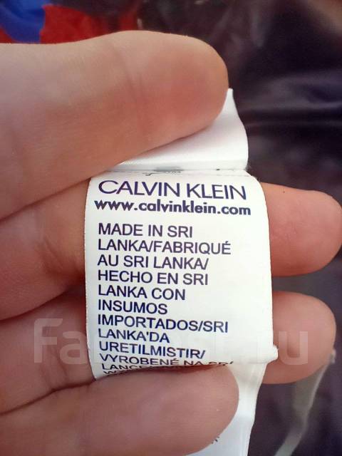 Calvin klein hotsell made in