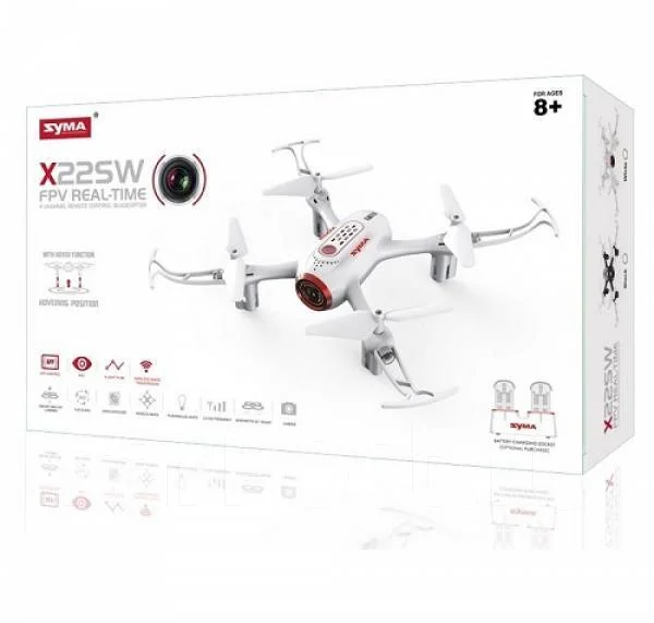 Квадрокоптер Syma (#X22SW) FPV RTF 2.4G 2.4Ghz Syma, новый, под заказ ...