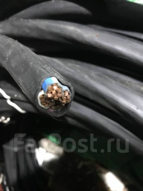 Продам кабель ВВГ 4х35 отрезки 62 и 26 метров, б/у, в наличии. Цена: 1 ...
