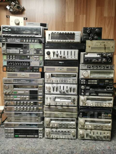 Ретро магнитолы Pioneer и другие, 2 DIN — 178x100 мм, б/у, под заказ ...