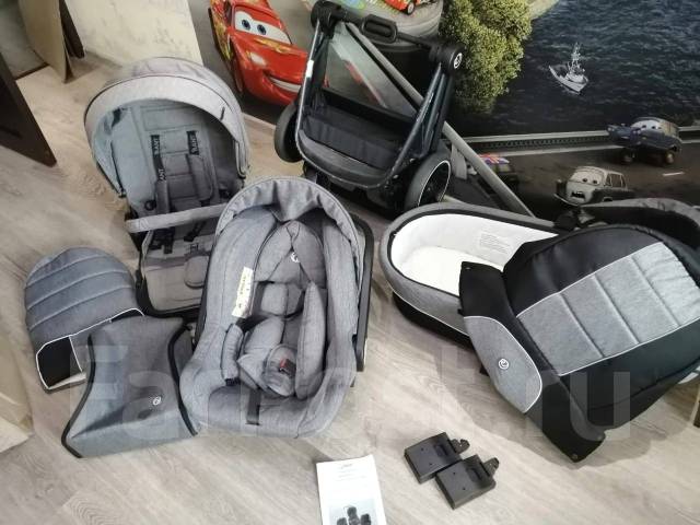 Коляска 3 в 1 Rant Flex 3 в 1 Ra060, б/у, в наличии. Цена: 10 000₽ во ...