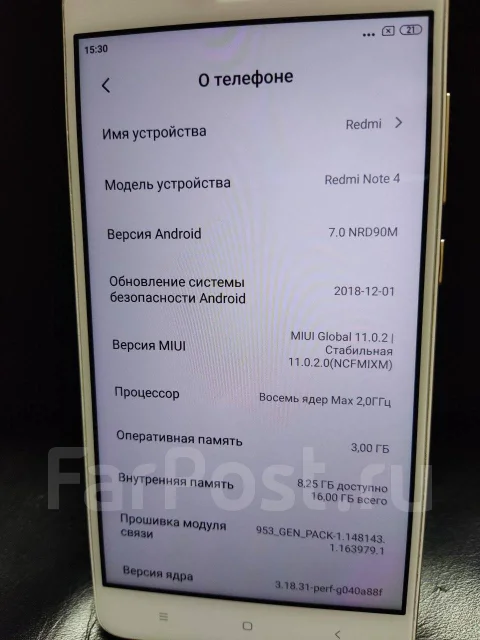 Xiaomi Redmi Note 4X. �/� ����