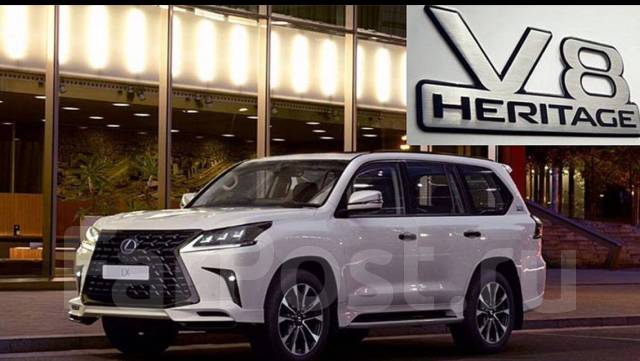 LX 570 Heritage Black Vision v8