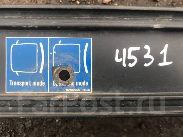 Межосевой спойлер скания