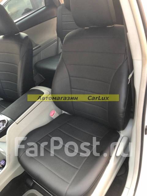 Модельные штатные чехлы Toyota Prius Alpha (Черный) Автостиль купить во ...