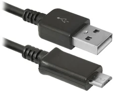 ������ DEFENDER USB 2.0 AM-microB (5pin), 1.0m (p.bag), box-500/25 87473 ����
