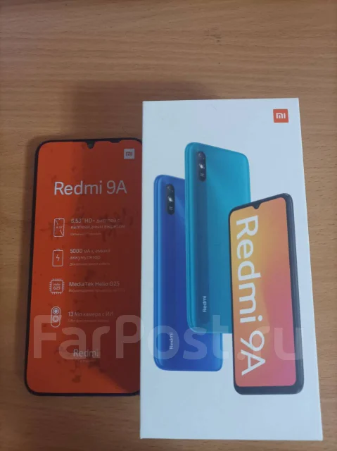 Xiaomi Redmi 9A. �����, �����, 3G, 4G LTE, NFC ����