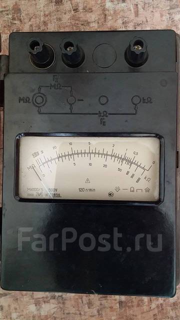 Мегаомметр 500 вольт - Инструменты и строительное оборудование во ...