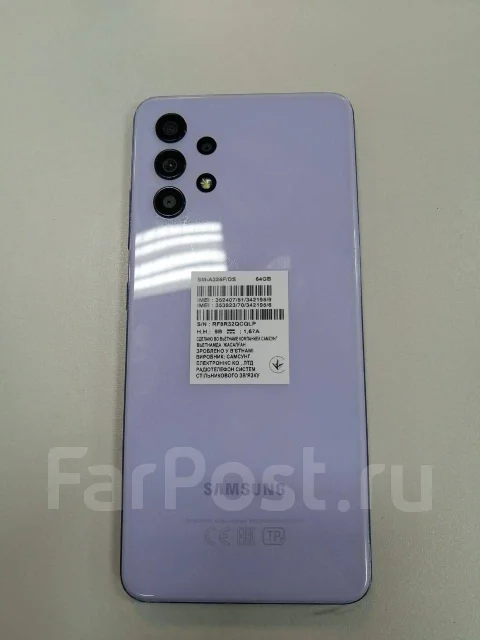 Samsung Galaxy A32. �/�, ����������, 4G LTE, Dual-SIM, NFC ����