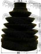 ������� ���� �������� �������� pvc 88x111x26.5 | ����/��� | Febest 0117PZNR 0117PZNR ����