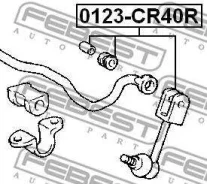 ���� ������������� | ��� ����/��� | Febest 0123CR40R 0123CR40R ����