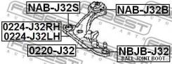   |   | Febest 0224J32LH 0224J32LH 
