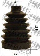 ������� ���� �������� �������� pvc 82x117x24 | ����/��� | Febest 0417PN94 0417PN94 ����