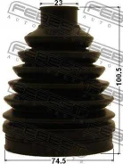 ������� ���� �������� �������� pvc 74.5x100.5x23 | ����/��� | Febest 1217PSOL2WD 1217PSOL2WD ����