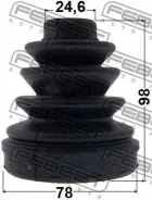 ������� ���� ���������� �������� 78x98x24.6 | ����/��� | Febest 1415ACT 1415ACT ����