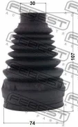 ������� ���� ���������� �������� pvc 74x107x30 | ����/��� | Febest 1615P221 1615P221 ����