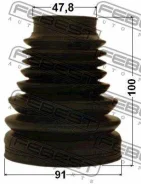 ������� ���� ���������� �������� pvc 91x100x47.8 | ����/��� | Febest 2715PXC 2715PXC ����