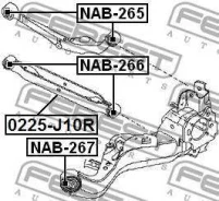 ����������� ������� ������ | ��� ����/��� | Febest NAB267 NAB267 ����