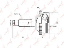 ���� �������� | ����� ����/��� | Lynxauto CO5153A CO5153A ����