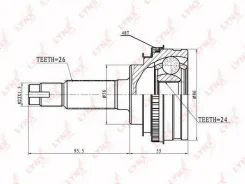 ���� �������� | ����� ����/��� | Lynxauto CO7509A CO7509A ����