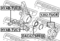 ��������� ��������� 42x76x39 | ����� ����/��� | Febest DAC42760039 DAC42760039 ����