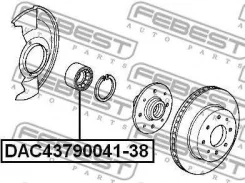 ��������� ��������� 43x79x38x41 | ����� ����/��� | Febest DAC4379004138 DAC4379004138 ����