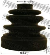 ������� ���� ���������� �������� 108.5x115x31 | ����/��� | Febest 0415V75RR 0415V75RR ����