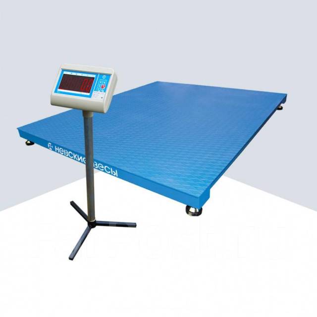 Весы платформенные ВСП4-1000, г/п 1000 кг размер 1,25*1,25 м, новый, в ...