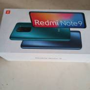 Xiaomi Redmi Note 9. Новый, 64 Гб, Черный, 4G LTE, Dual-SIM, Защищенный, NFC фото