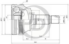   ABS LR Freelander 98-; JUST Drive JCT0241A JCT0241A 