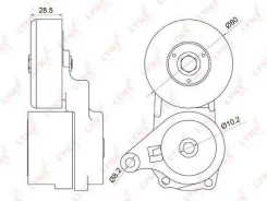 ���������� ����� ��������� ������������ Lynxauto PT3024 PT3024 ����