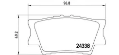 P83089 1231 00 [0446633160] ! ������� �������� �. Brembo P83089 P83089 ����