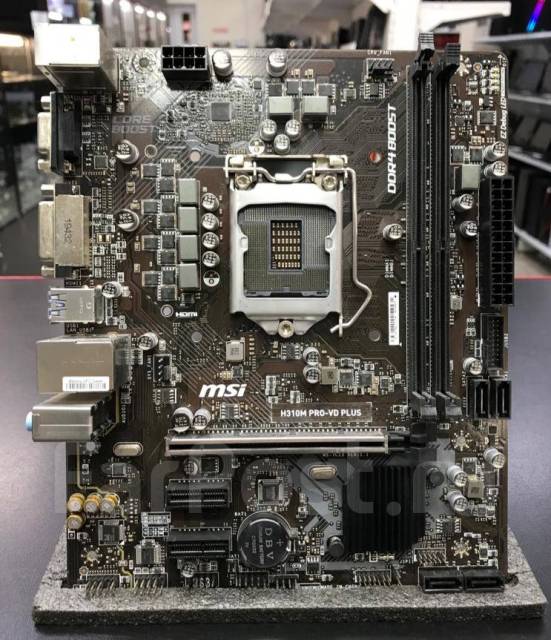 Материнская плата MSI H310M PRO-VD PLUS Socket 1151 v2 б/у X-Gamer, в ...
