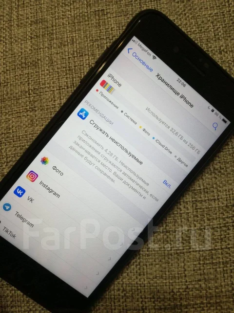 Apple iPhone 8 Plus. �/�, 256 ��, ������, 3G ����