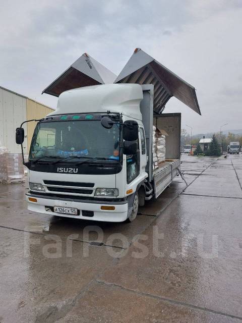 Услуги грузовиков, грузоперевозки. Город, ПК, ДВ регион. Фургоны, с ...