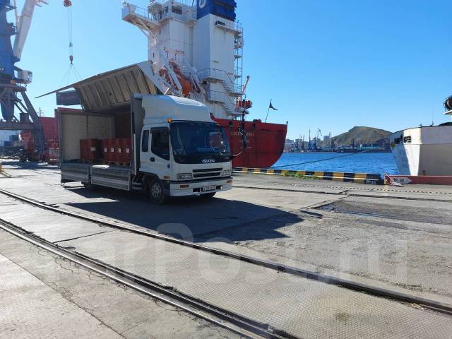 Услуги грузовиков, грузоперевозки. Город, ПК, ДВ регион. Фургоны, с ...