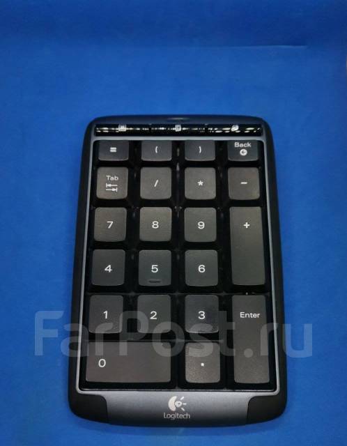 Беспроводная клавиатура Logitech Number Pad - Клавиатуры, мыши ...