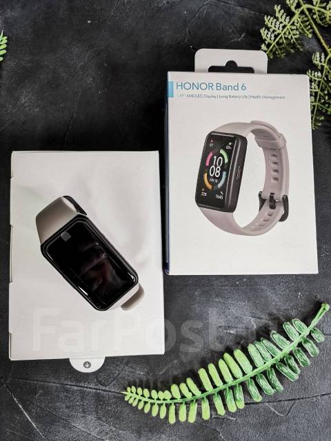 Фитнес-браслет Honor Band 6 (ARG-B39) Ростест! Серый - Умные часы и ...