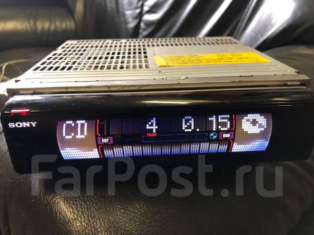 SONY CDX-M770PE(CDX-M770X), 1,5 DIN — 178x75 мм, б/у, в