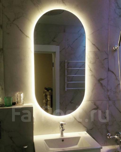 Изготавливаем зеркала под заказ. С подсветкой и без. С установкой во ...