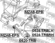 ����� ������� ��������� ������� ������ | ����� ����/��� | Febest 0520TRB 0520TRB ����